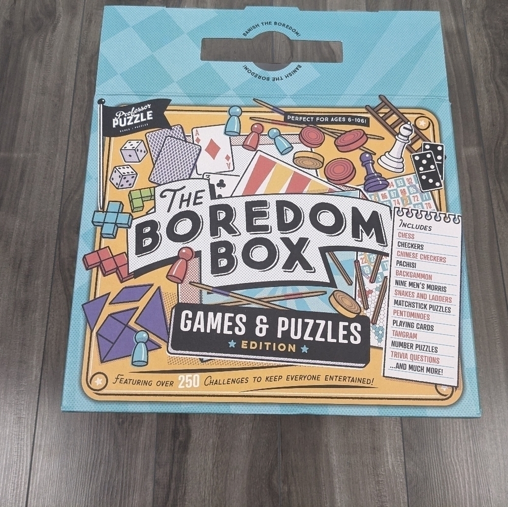 New in Box Puzzle Boredom Buster Board Game